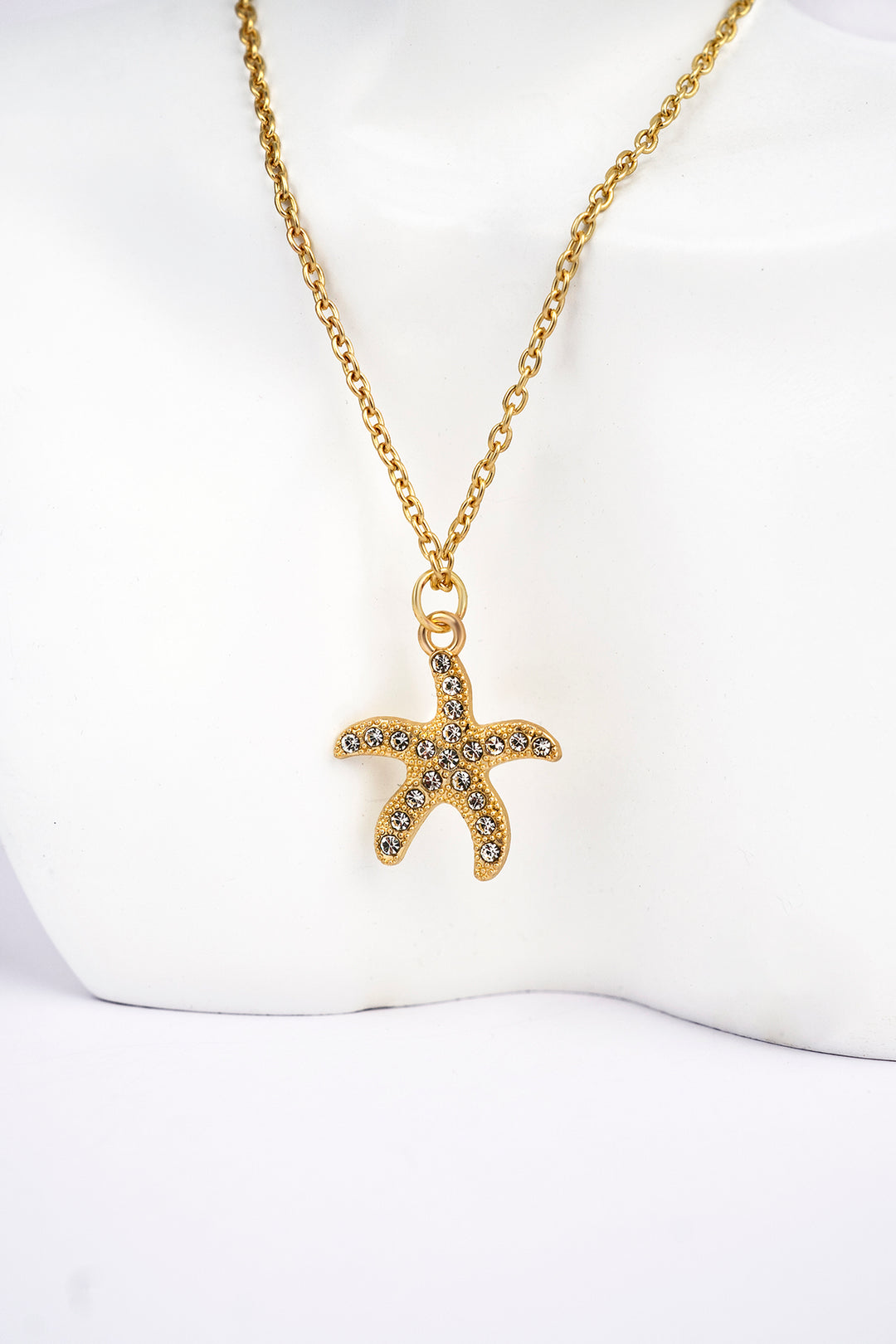 Starfish Locket Necklace