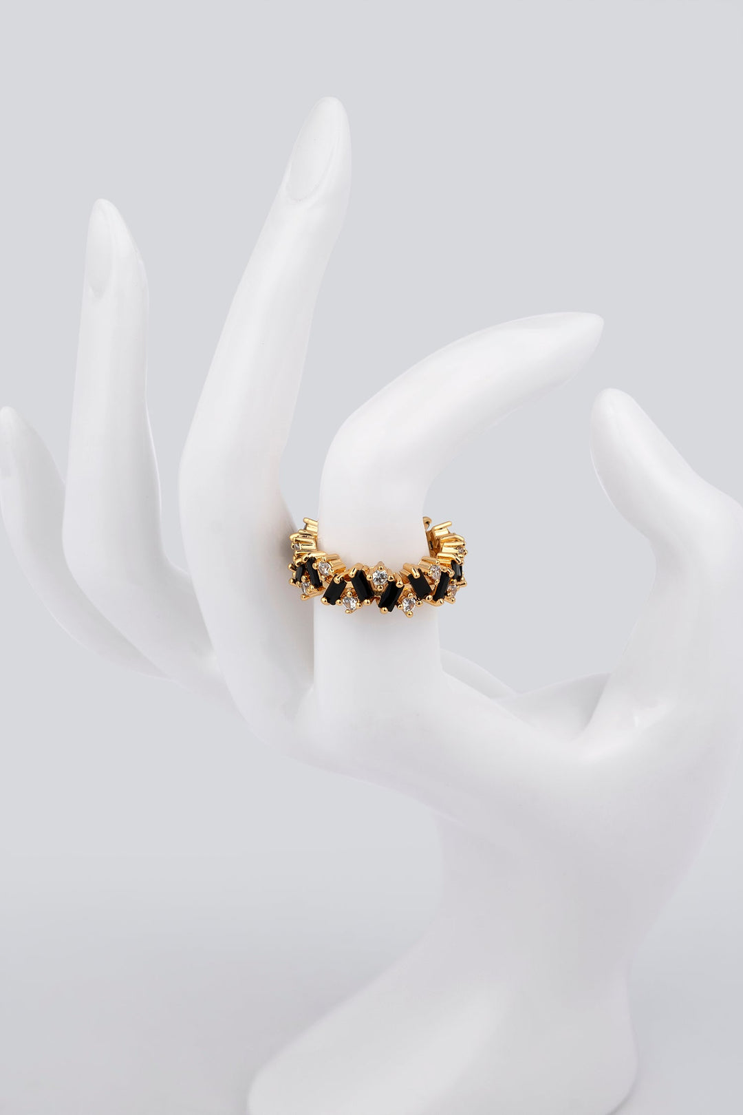 Black Crown Fashion Ring For Women