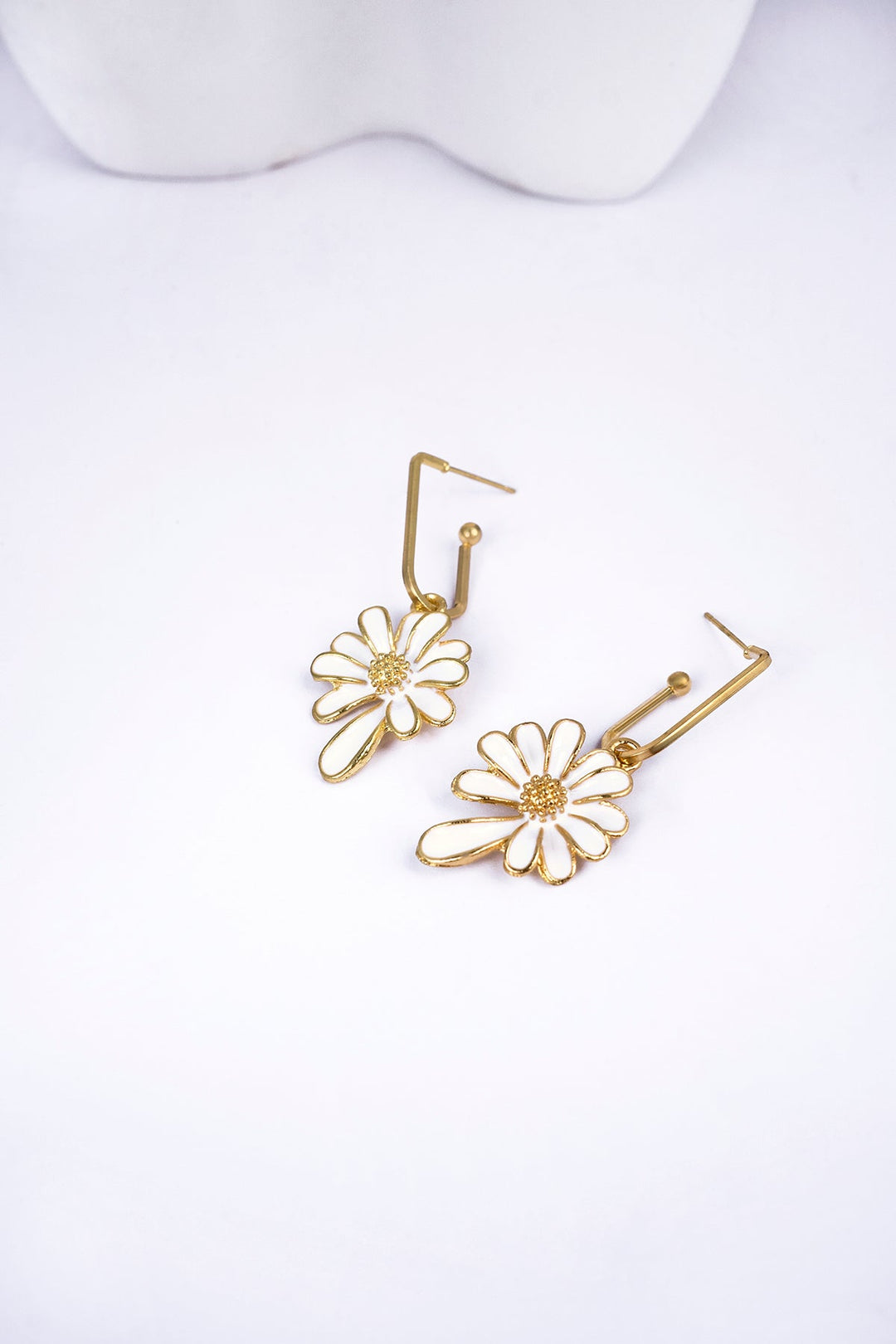 Dainty Flower Drop Earrings Earring