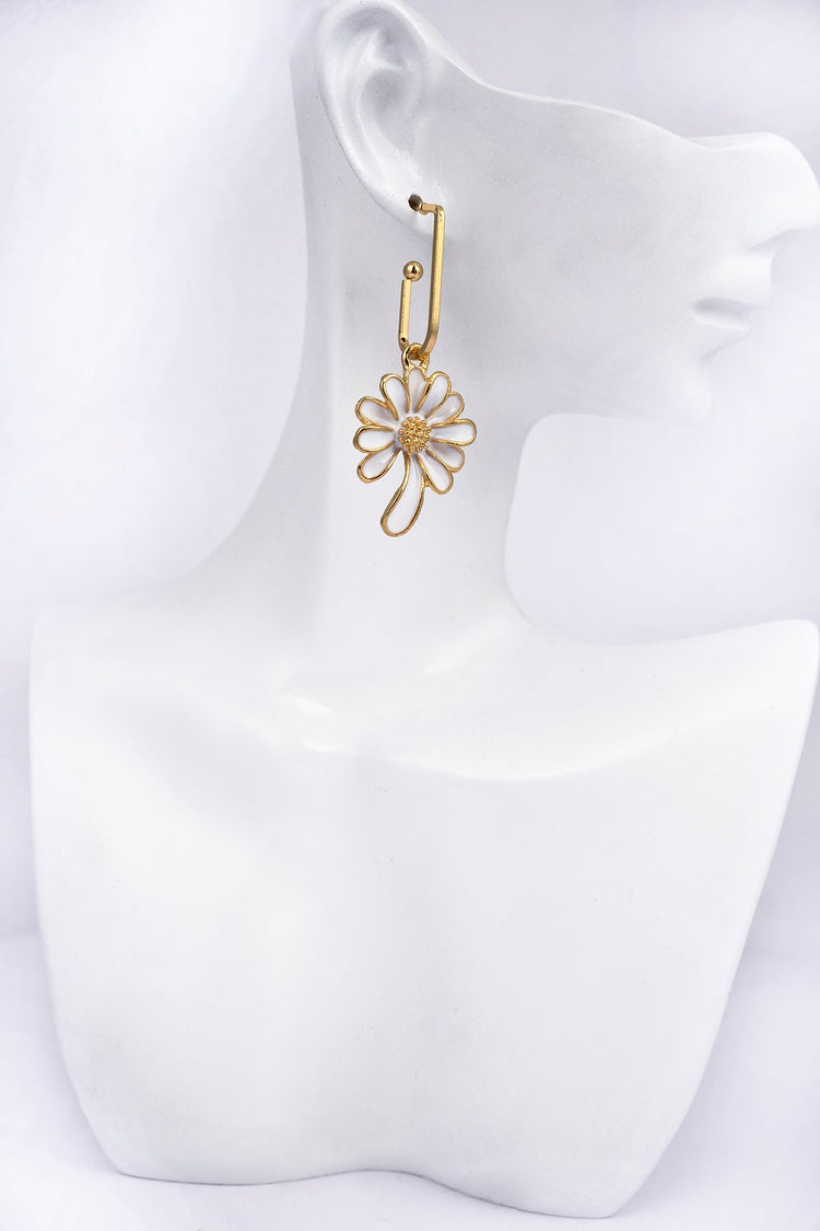 Dainty Flower Drop Earrings Earring