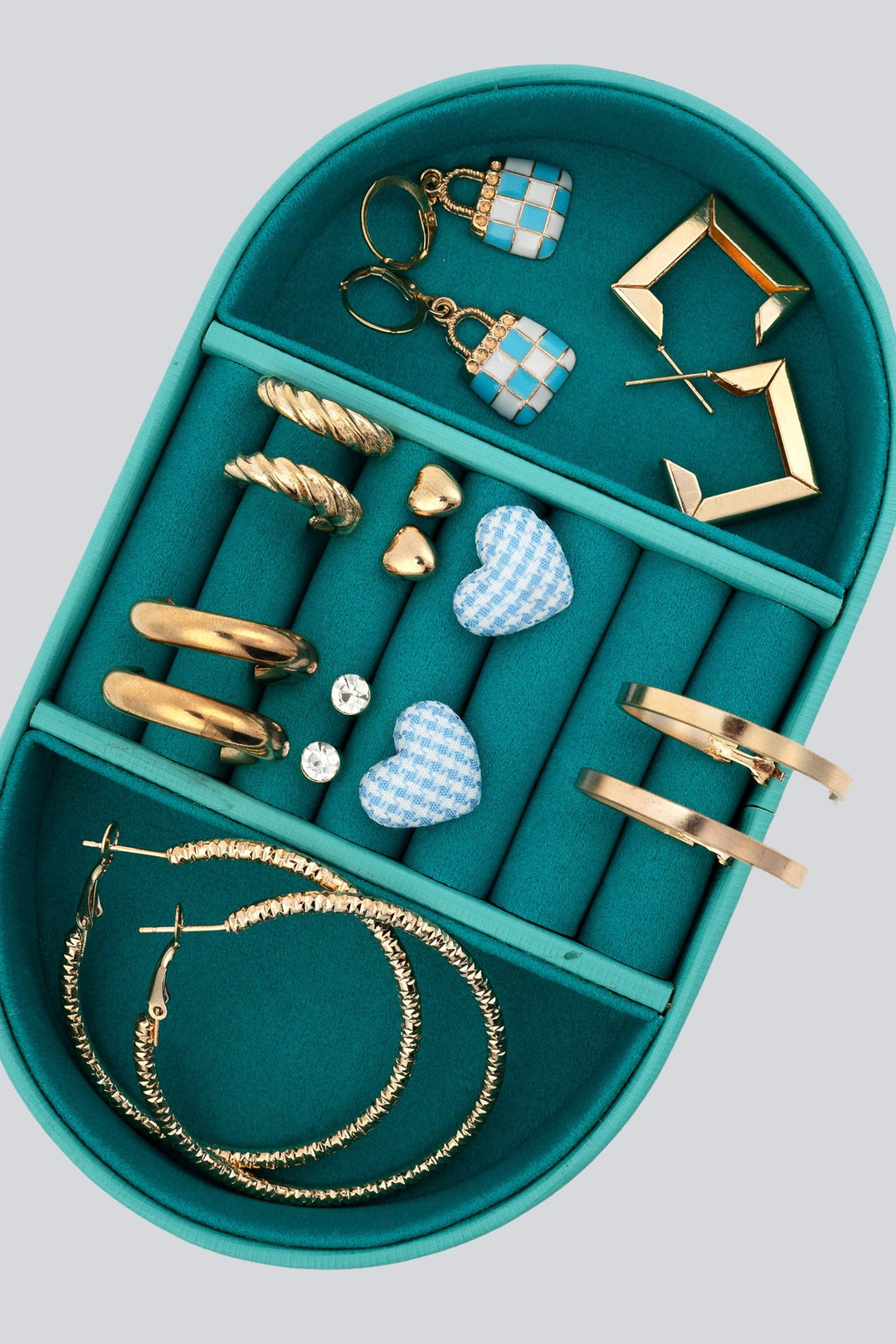 Earrings Combo Set Of 9 For Women (Box Not Included)