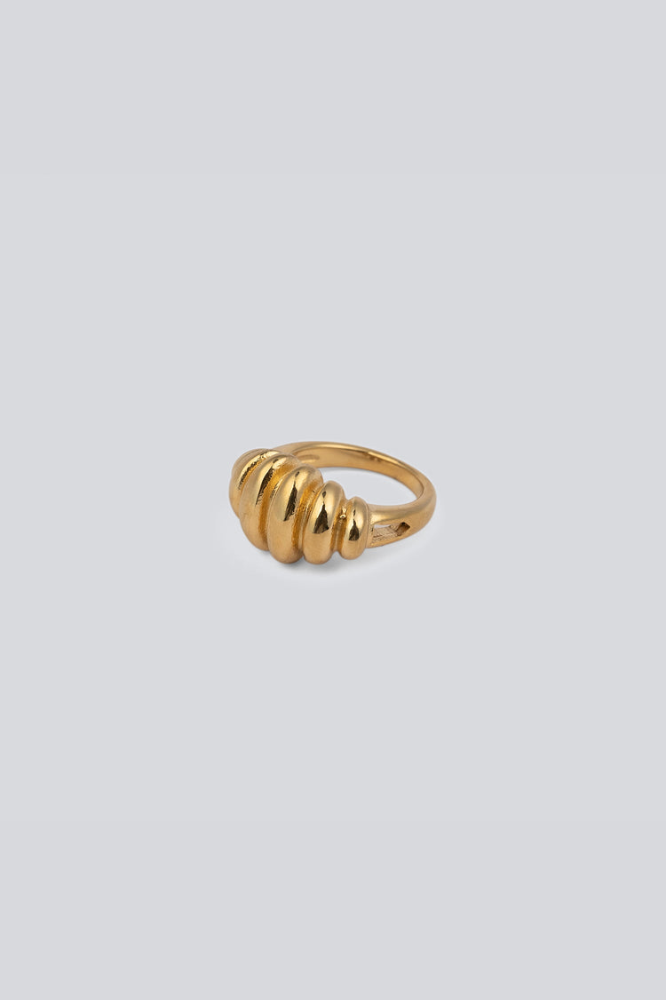 Half Croissant Shaped Ring For Women