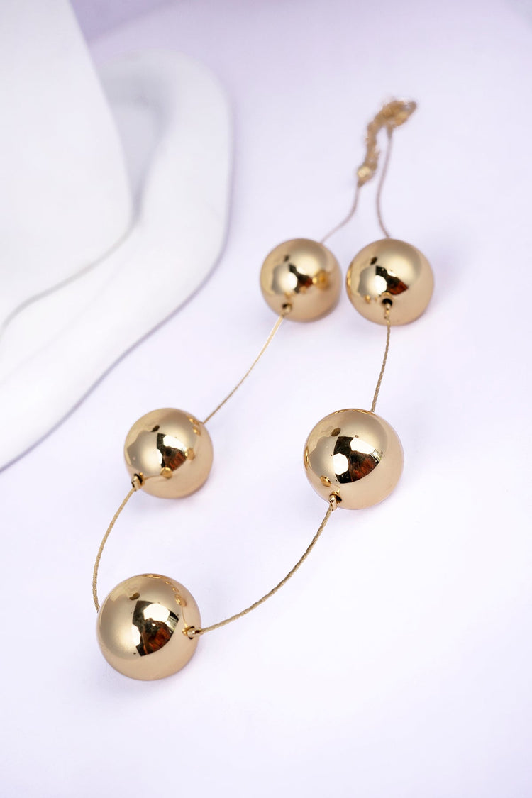 Sphere Korean Style Necklace Necklace